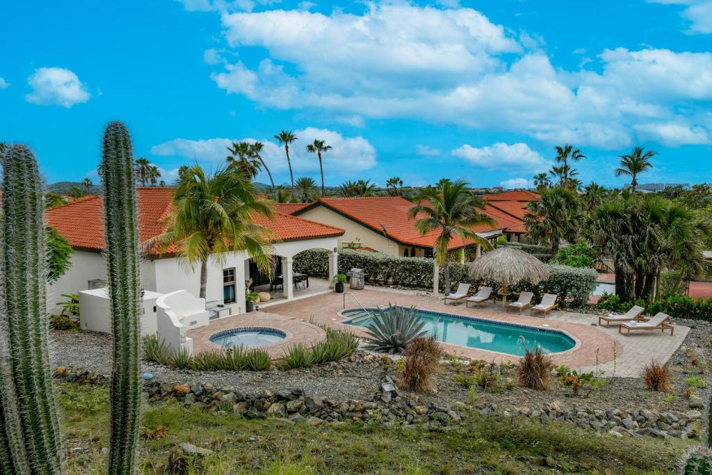 NEW Gorgeous Listing with Hot Tub Golf Course View in Tierra del Sol photo 1