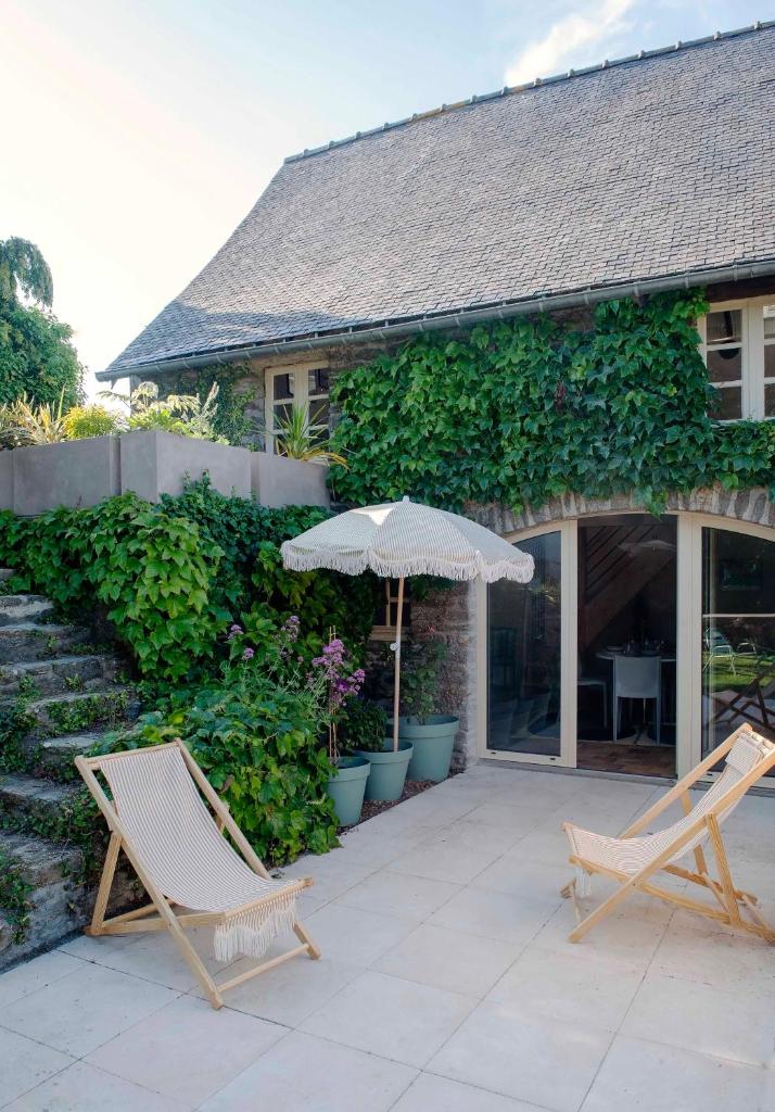 La Maison de L'Amiral, son jardin, son tennis à 7 min à pied de l'océan photo 1