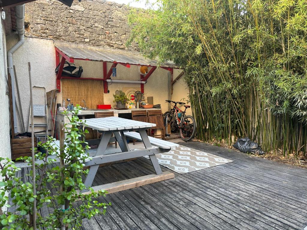 La Taurelle, Maison T3 climatisée avec terrasse au cœur de Gallargues-le-Montueux photo 4