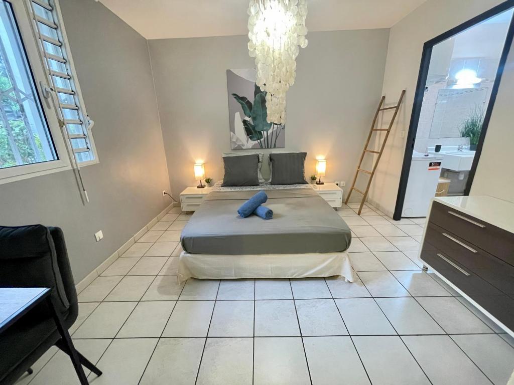 Ti Palmier ,1 chambre climatisée, wifi fibre, vue mer, sans vis-à-vis, parking devant l entrée photo 3
