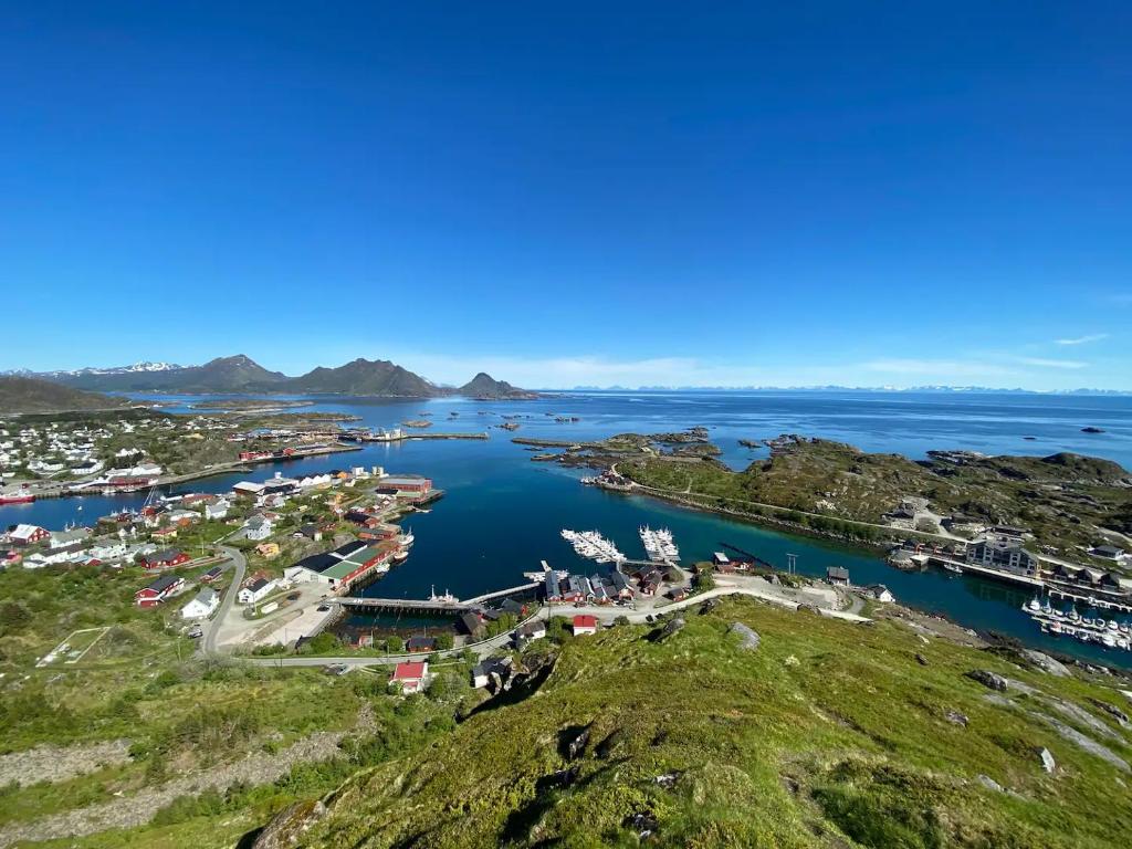 Real fisherman's cabins in Ballstad, Lofoten