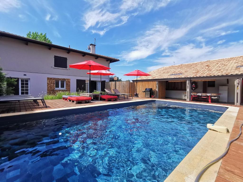 Lège Cap-Ferret : Maison avec piscine