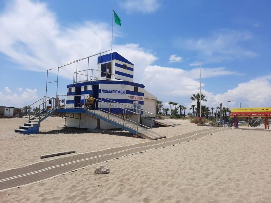 Sainte Marie la mer : Villa indépendante, plage à pied à 250 m photo 1