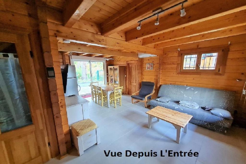 A BIAS Chalet 4 à 6 Personnes Entièrement Climatisé Chargeur VE 7kw-Wifi-Balnéo et Piscine photo 4
