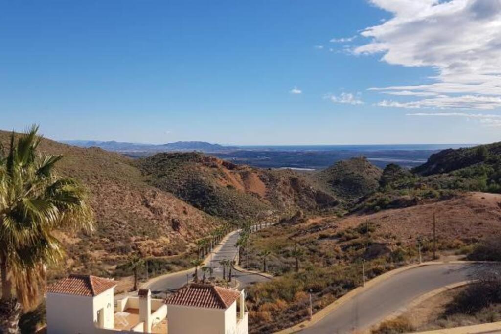 Fantastic mountain- and sea view