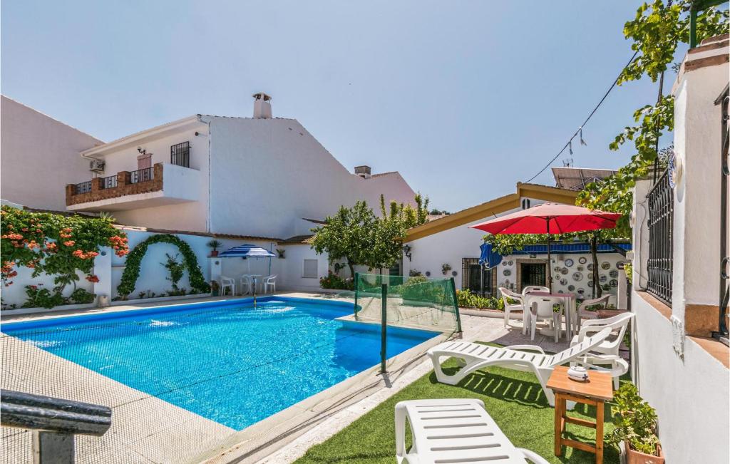 Beautiful Home In Fuente Tojar With Outdoor Swimming Pool, Wifi And 3 Bedrooms