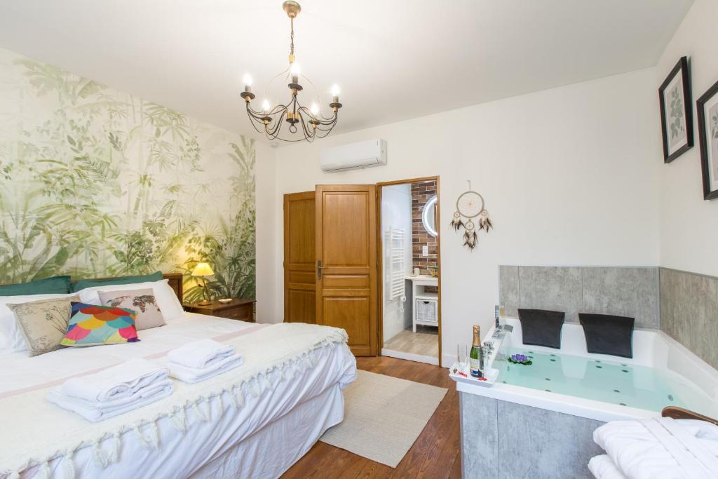 "Le Jardin sur l'Eau "chambres d'hôtes et appartement tout confort