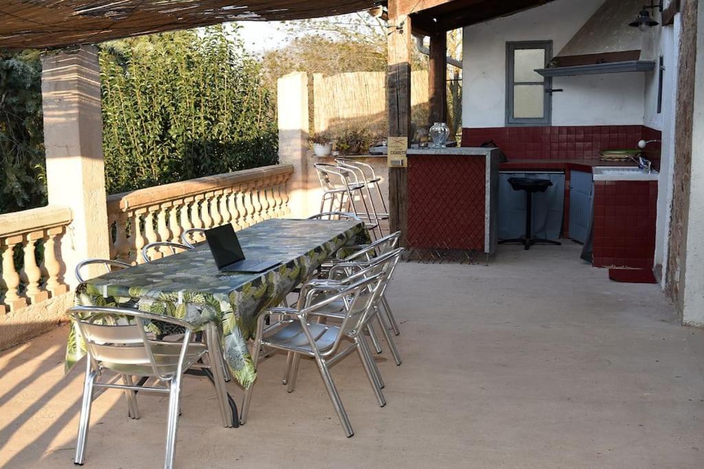 F3,la TERRASSE,1er étage,Le Rabinon,lac,riviereVAR photo 2