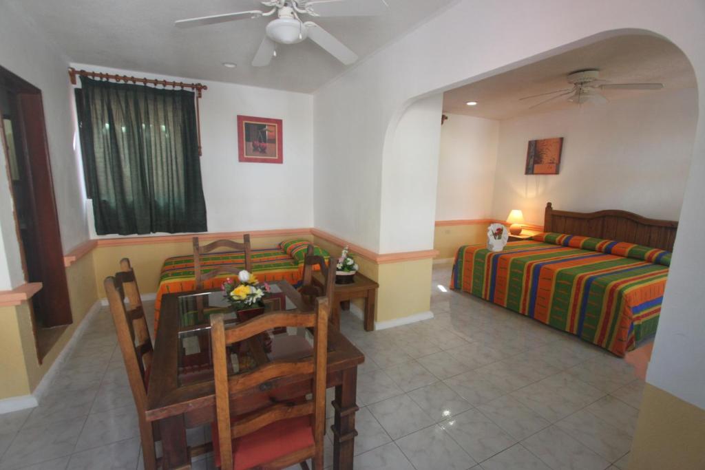 Трехместный (Трехместный номер, вид на сад), Hotel Vista Caribe Playa del Carmen