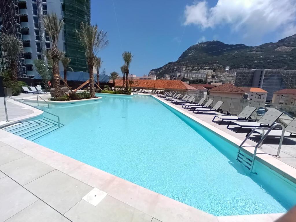 BRAND NEW - Studio Apartments in EuroCity - Pool - Rock View - Balcony - Free Parking - Holiday and Short Let Apartments in Gibraltar photo 1