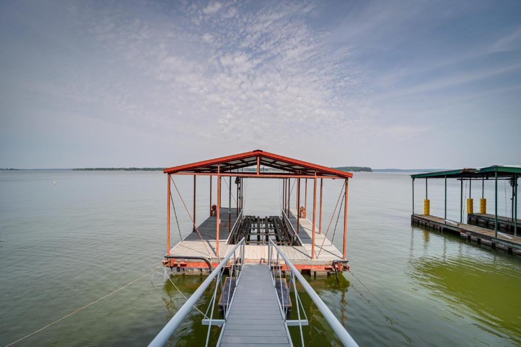 Waterfront Grove Getaway with Private Dock!
