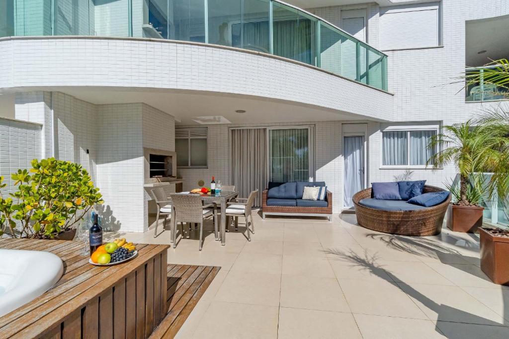 Boulevard Residence - Luxuoso com Jacuzzi, Praia de Bombinhas 3 dorms 6 pessoas photo 3