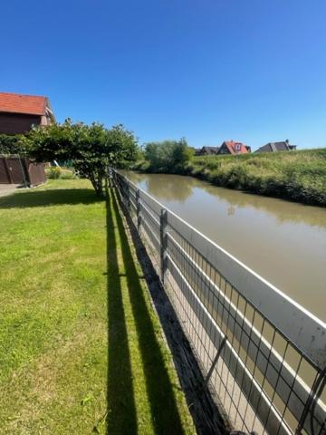 Ferien Haus Im Alten-Land Die Lühe vor der Tür