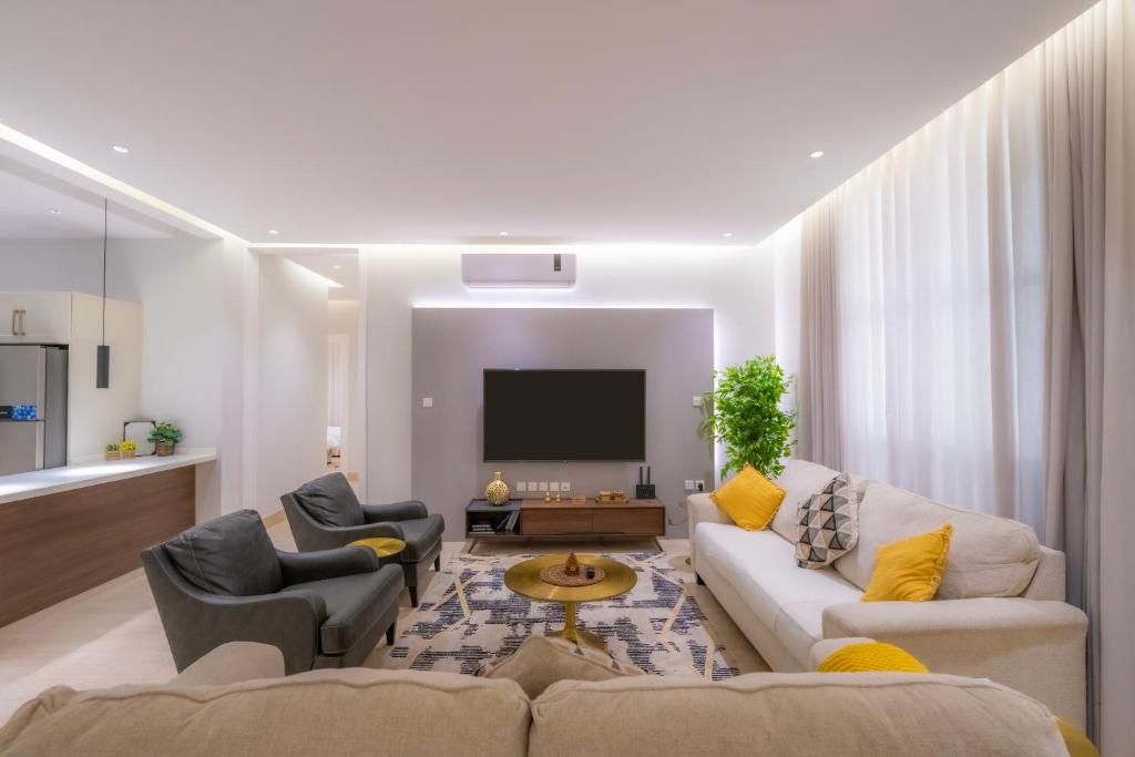 Luxurious Three Bedroom Apartment North of Riyadh شقة فخمة مكونة من ثلاث غرف نوم شمال الرياض photo 3