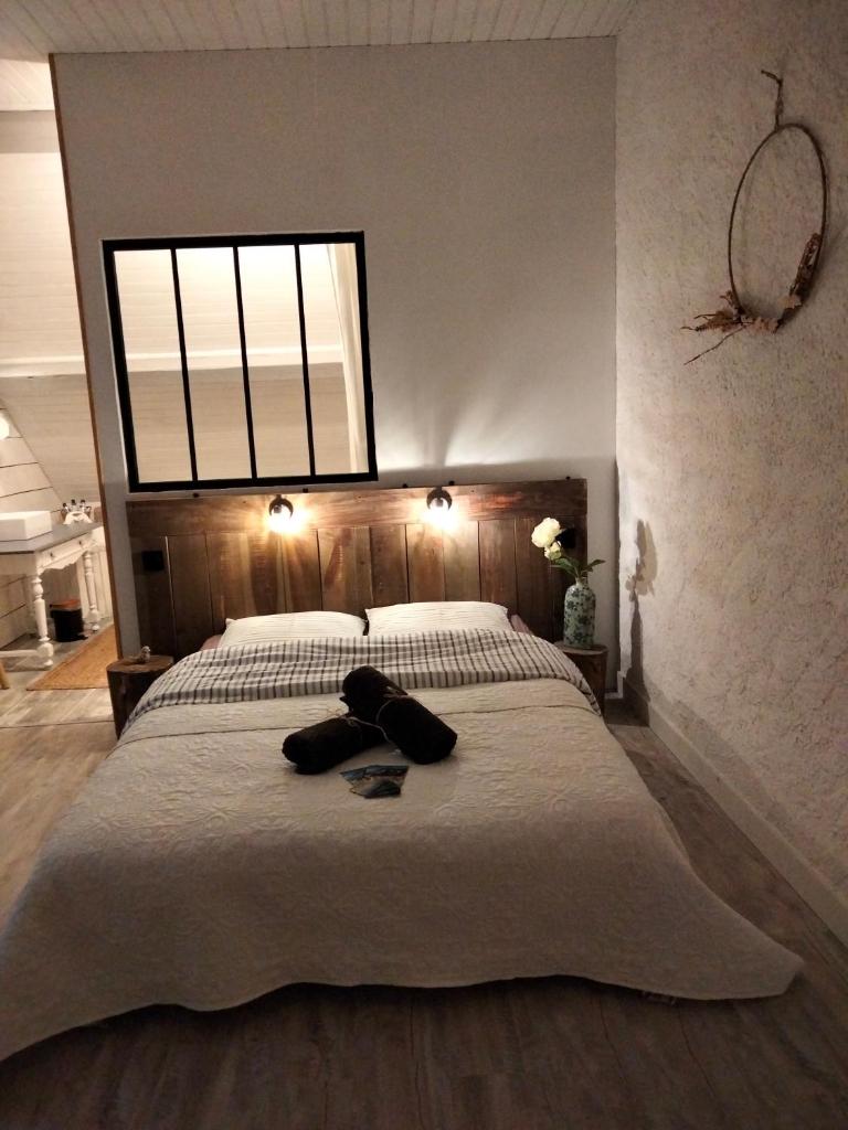 Chambre Telma 2 personnes avec piscine "Mon lit au pré"