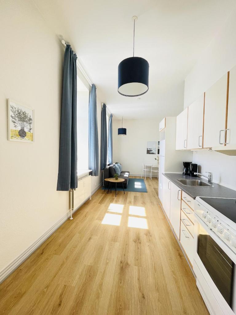 aday - Blue light suite apartment in the center of Hjorring photo 2