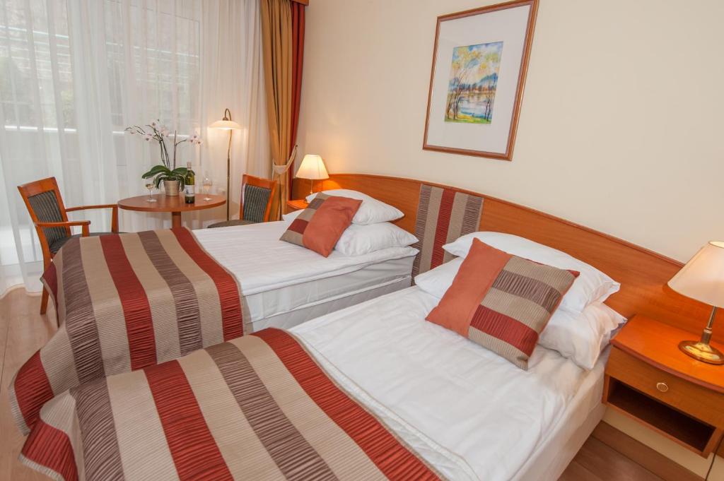 Двухместный (Стандартный двухместный номер с 1 кроватью и балконом), Hotel Spa Hévíz