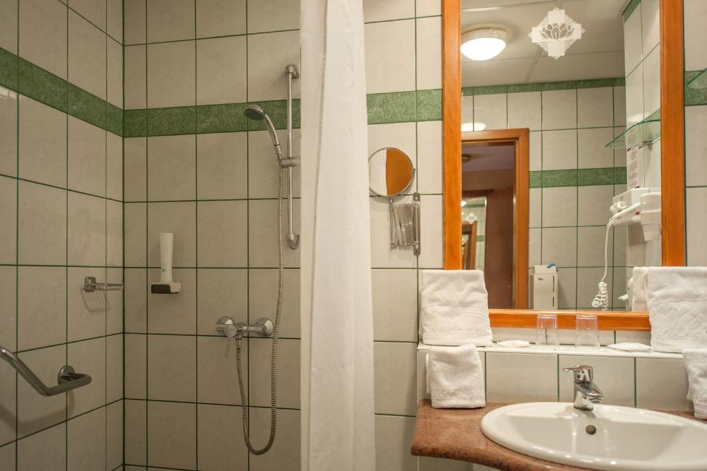 Двухместный (Стандартный двухместный номер с 1 кроватью и балконом), Hotel Spa Hévíz