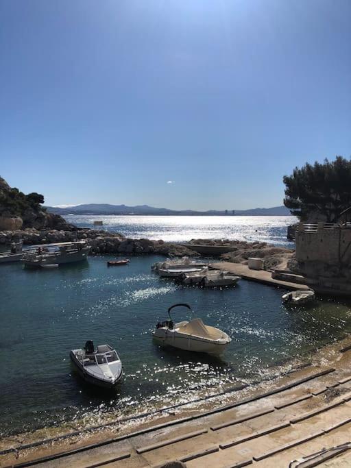 La Villa de Niolon au coeur de la calanque vue mer