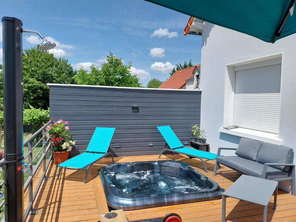 Gîte Le Berceau du Marin 4 chambres terrasse & spa Redon centre 300m photo 2