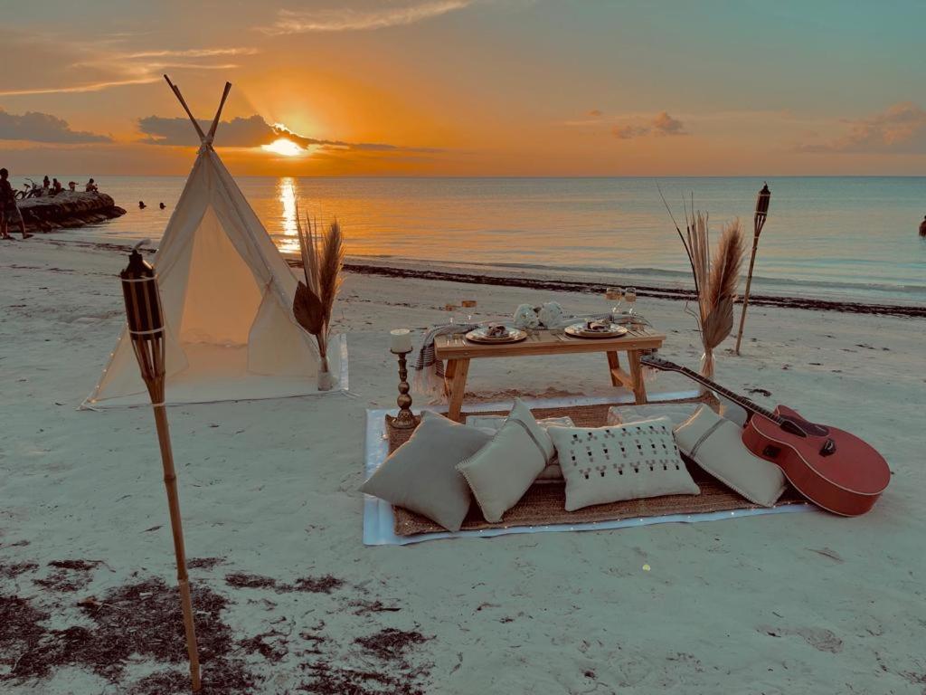 Picnic on the beach photo 2
