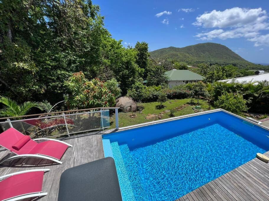 Villa Lorevana piscine privée et vue mer à Deshaies photo 1