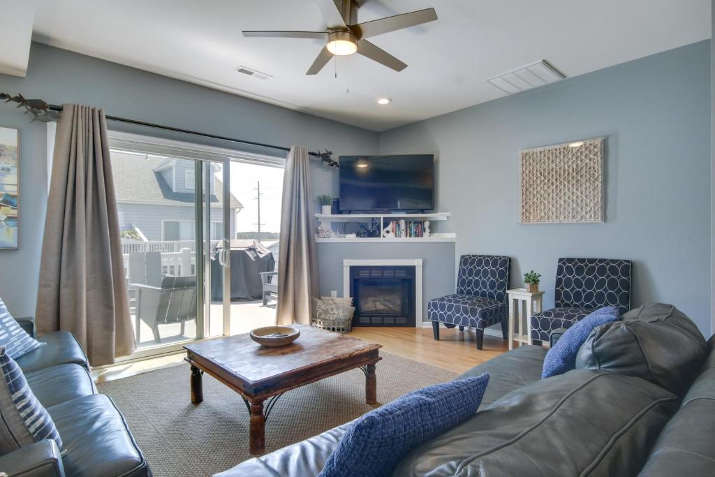 Idyllic Ocean Block Bethany Beach Retreat with Views