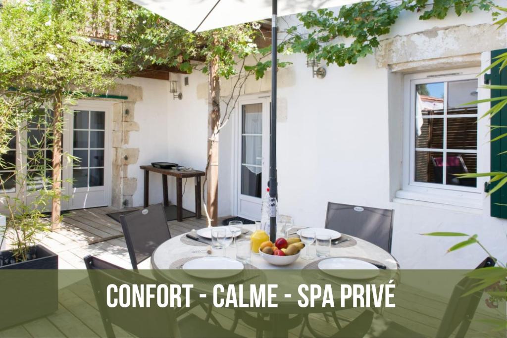 Belle location Spa et grande terrasse privés