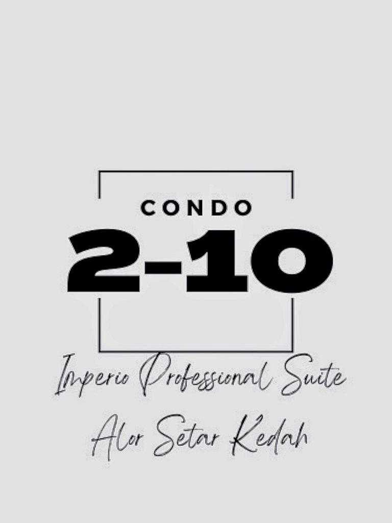 CONDO 2-10 IMPERIO PROFESSIONAL SUITE Alor Setar photo 1