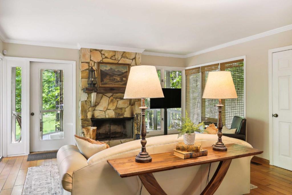 Lakefront Hamilton Cabin with Dock and Fire Pit! photo 4
