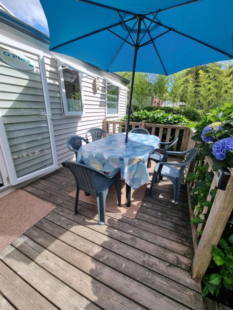 Camping de l Orangerie de Lanniron Mobilhome Esprit Zen R26 photo 4