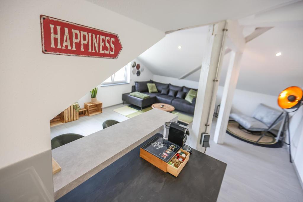 Neu I Penthouse-Wohnung 100 qm I Blick auf die Weinreben I Nespresso photo 3