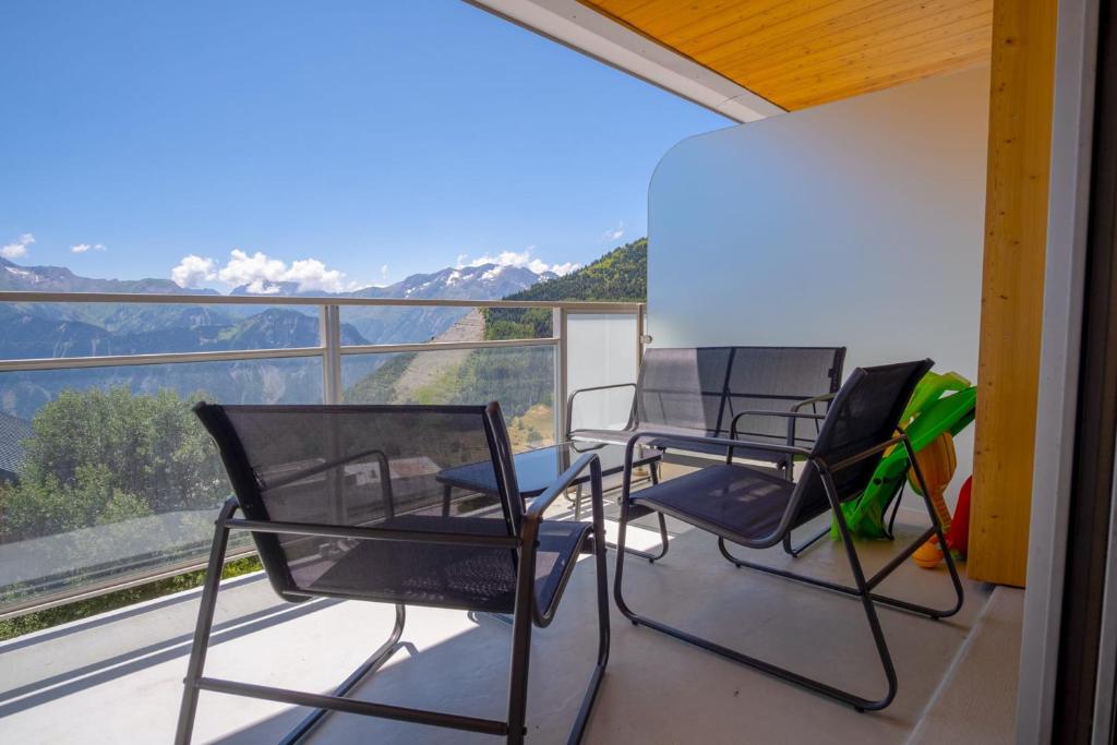 Cosy and modern studio with view - Huez - Welkeys photo 4