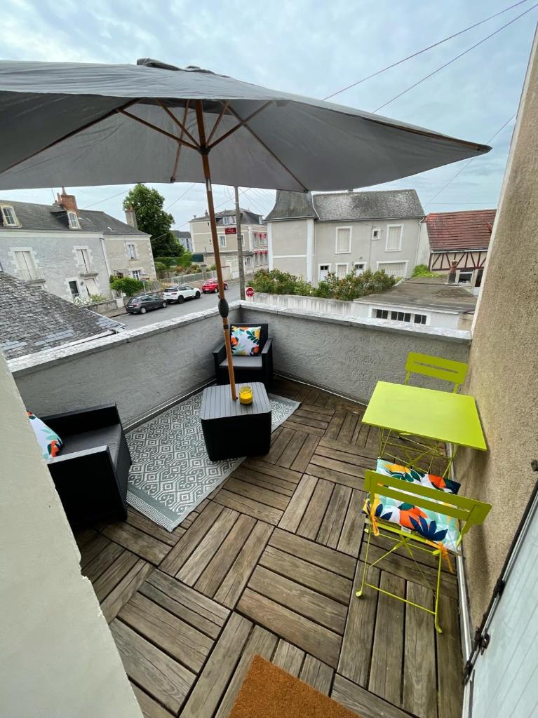 Logement entier: Appartement avec Terrasse Quartier de la Gare photo 2