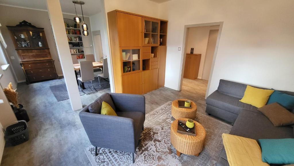 Apartments am Saalebogen mit Gartenterrasse & Grillkamin, freie Parkplätze photo 1