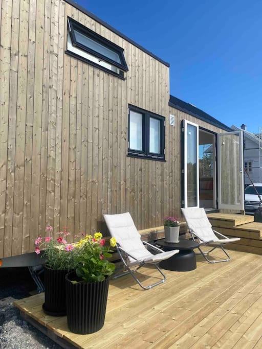 Moderne minihus ved havet photo 1