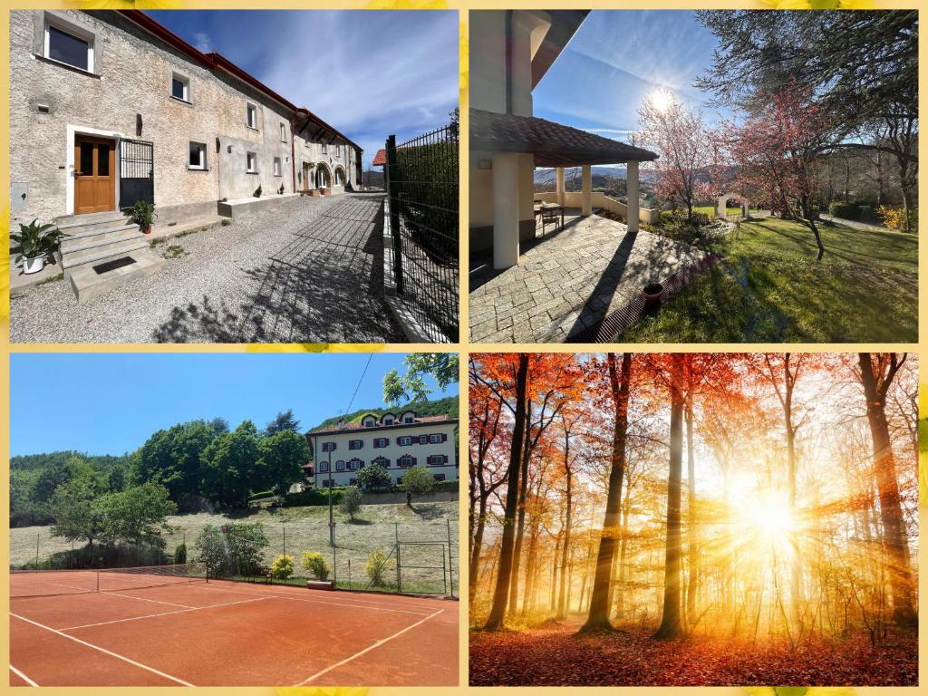 PRIVATE VILLA - TENNISCOURT in the moutains 19 GUESTS Cairo Montenotte VILLAITALY EU