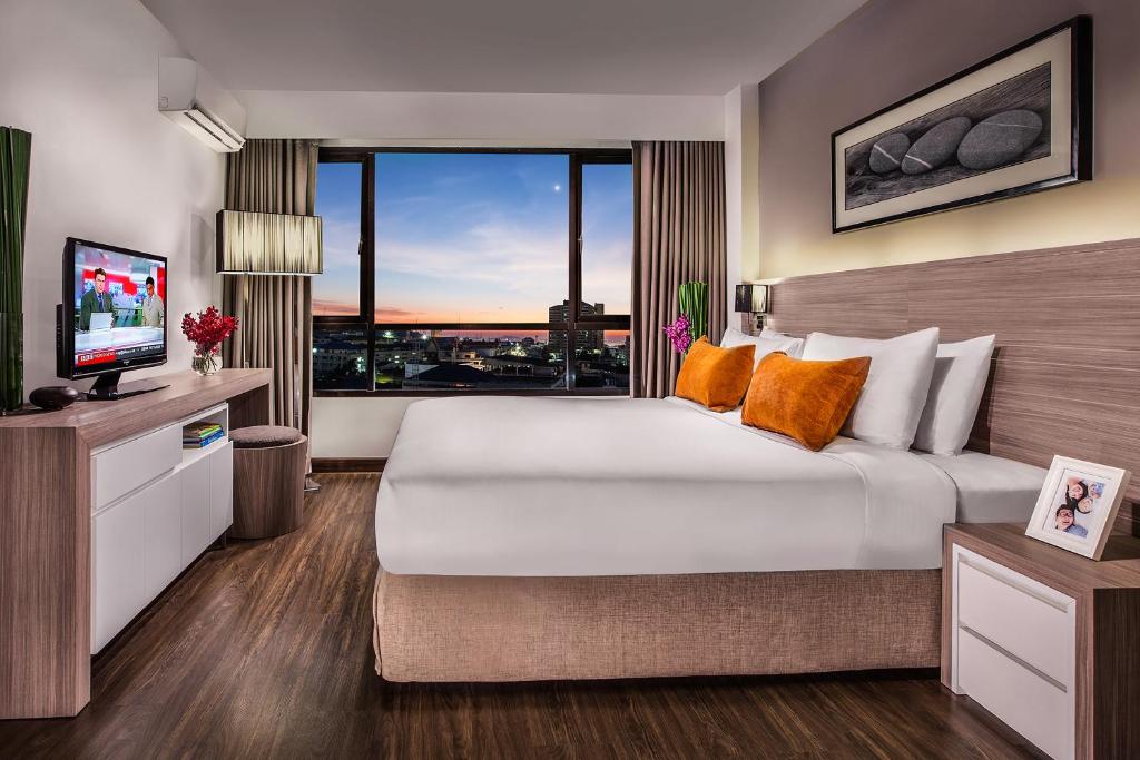Апартаменты (Представительский номер с 2 спальнями), Апарт-отель Citadines Grand Central Sri Racha