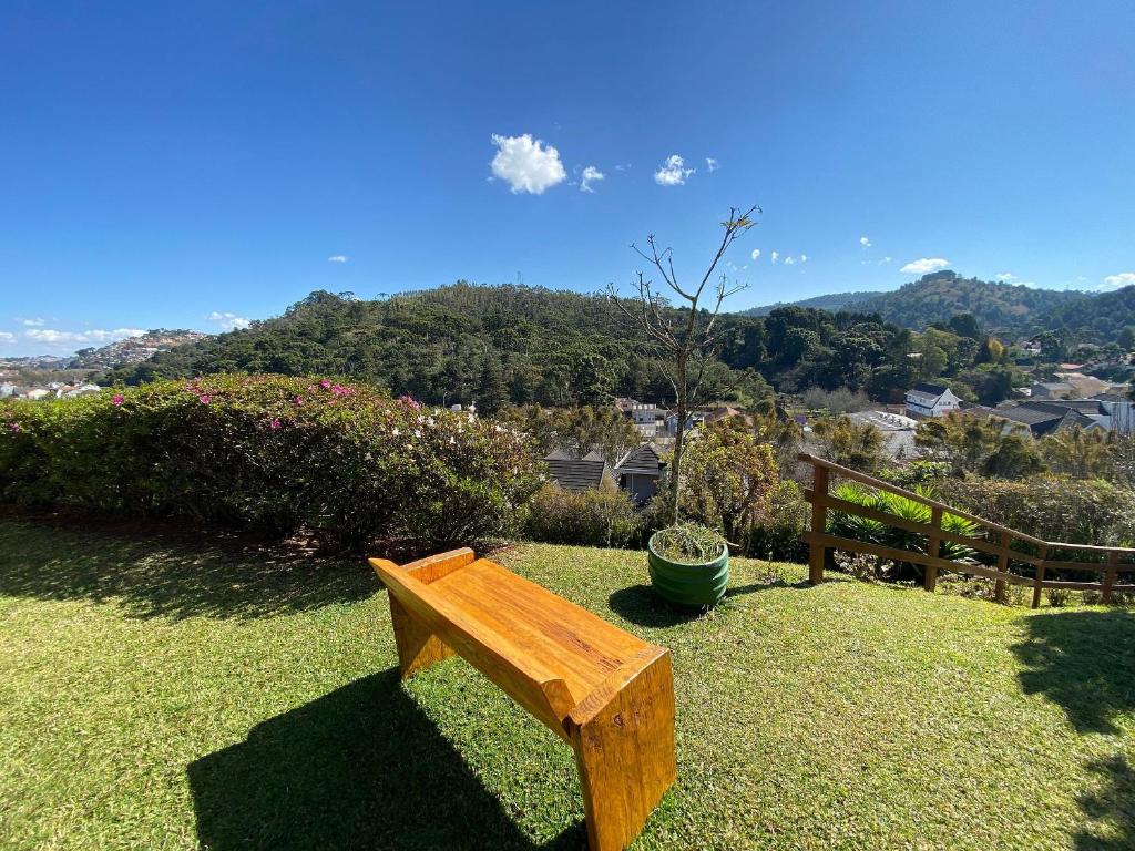 Casa chalé com vista para montanha