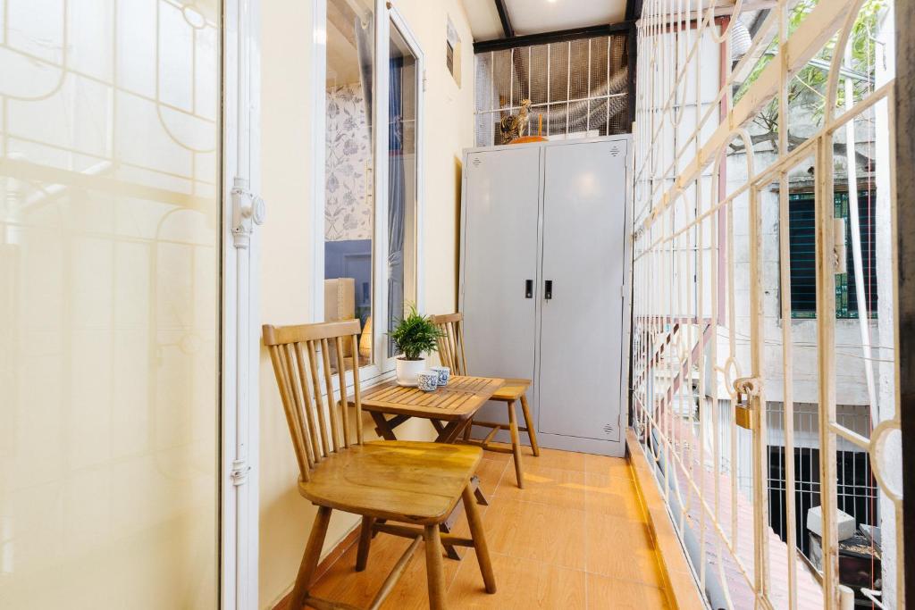 Unique, private, quiet, on the most beautiful street in Hanoi