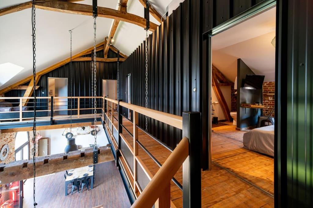 Le Loft : Gîte avec spa à Marle photo 4