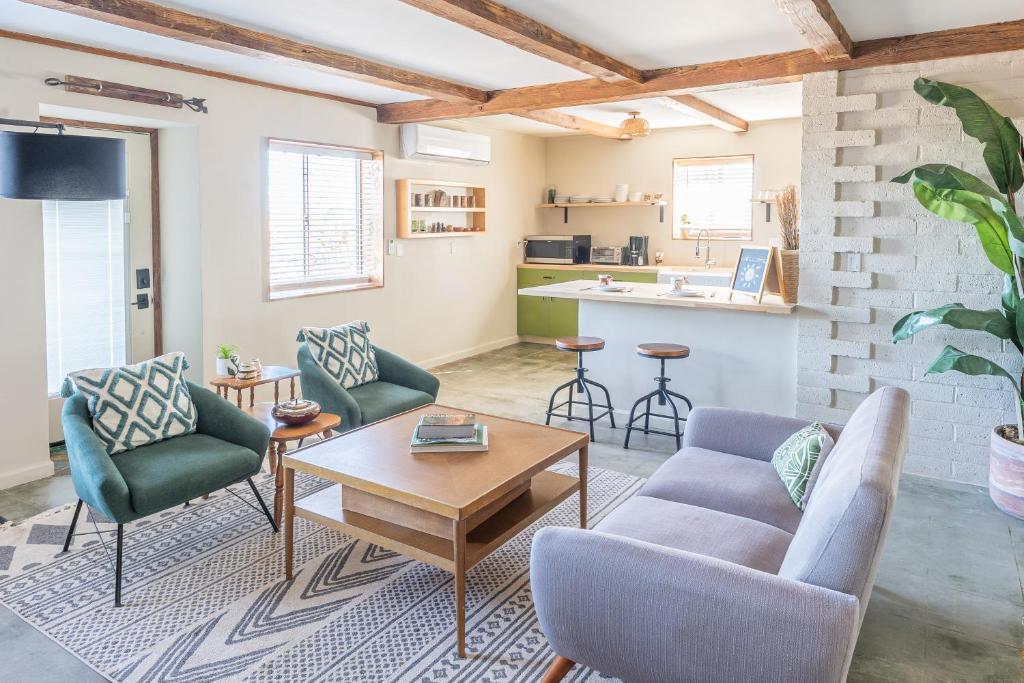NEW PROPERTY! The Cactus Villas at Joshua Tree National Park - Pool, Hot Tub, Outdoor Shower, Fire Pit photo 2