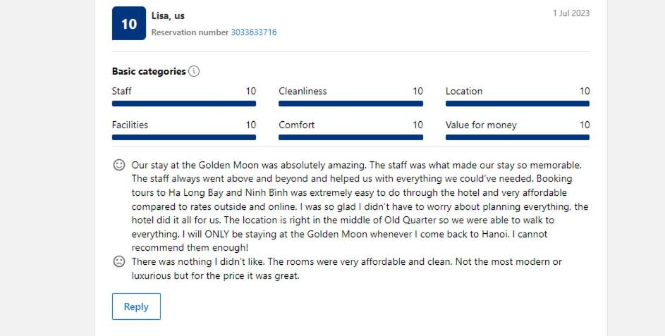 Golden Moon Suite Hotel