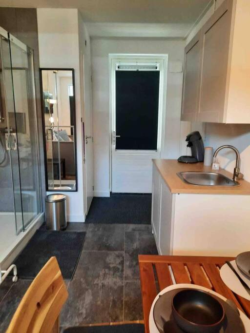 Suite met eigen douche, toilet, kitchenette photo 4