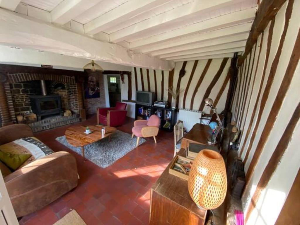 Belle Longère normande, cheminée et jardin arboré photo 4