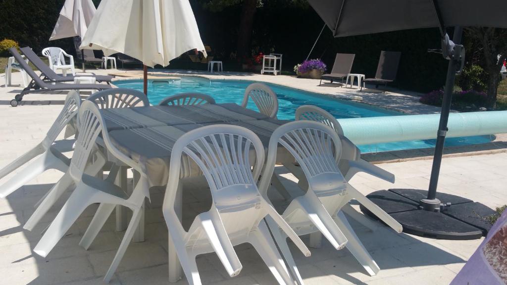 Piscine chauffée plage et Forêt à 100 m aucun vis à vis photo 1
