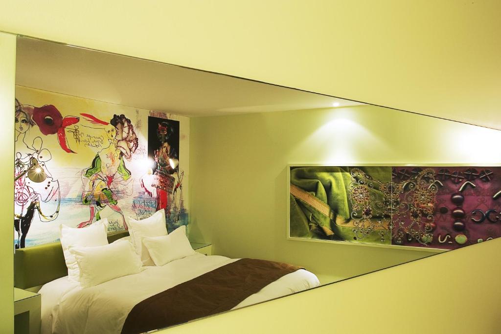 Двухместный (Двухместный номер Делюкс с 1 кроватью), Hotel du Petit Moulin