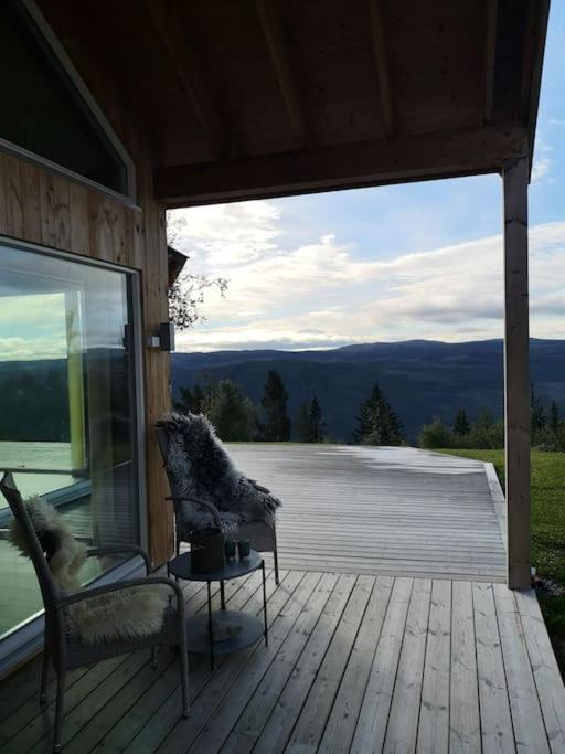 Stor og moderne hytte med panoramautsikt photo 3