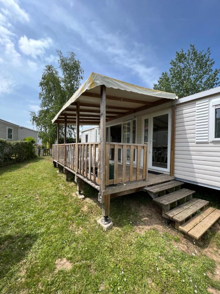 Mobil-Home 4 étoiles avec piscine proche de Blois photo 3