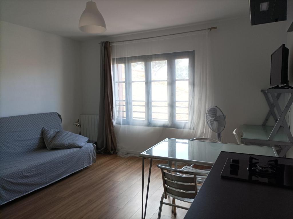 Studio vue château 100m étang, plage et halles photo 3